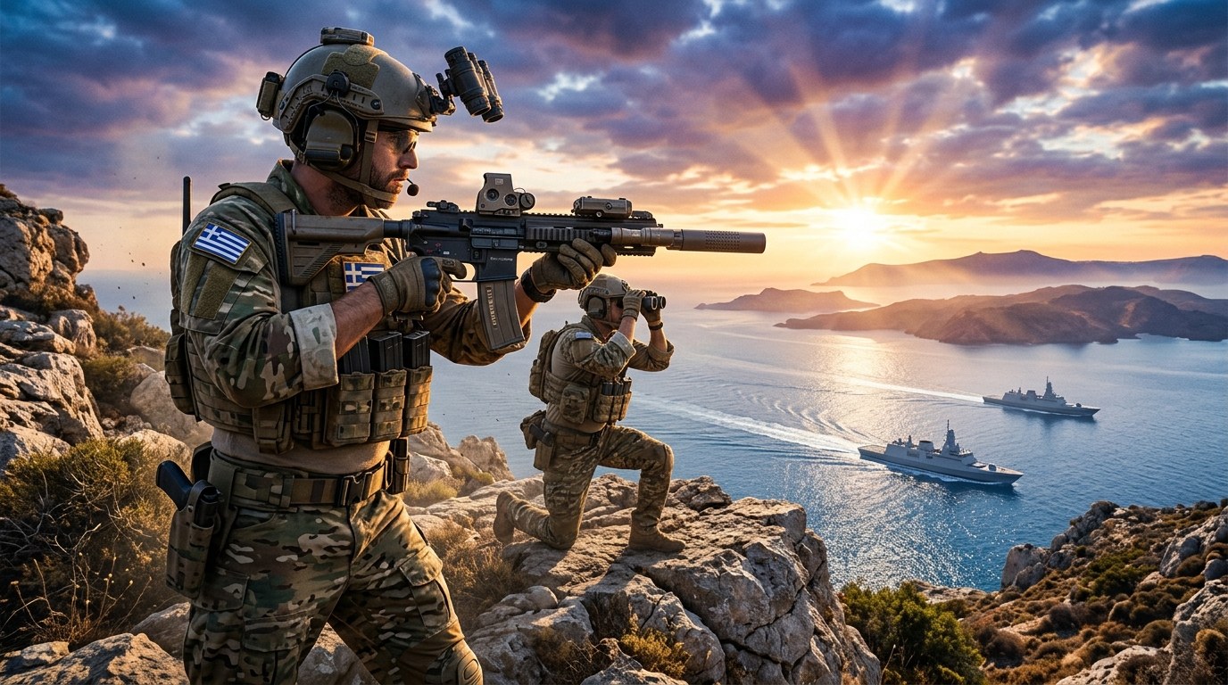 Επιχείρηση Αιγαίο 2029 - Hellenic Special Forces Tactical Key Art
