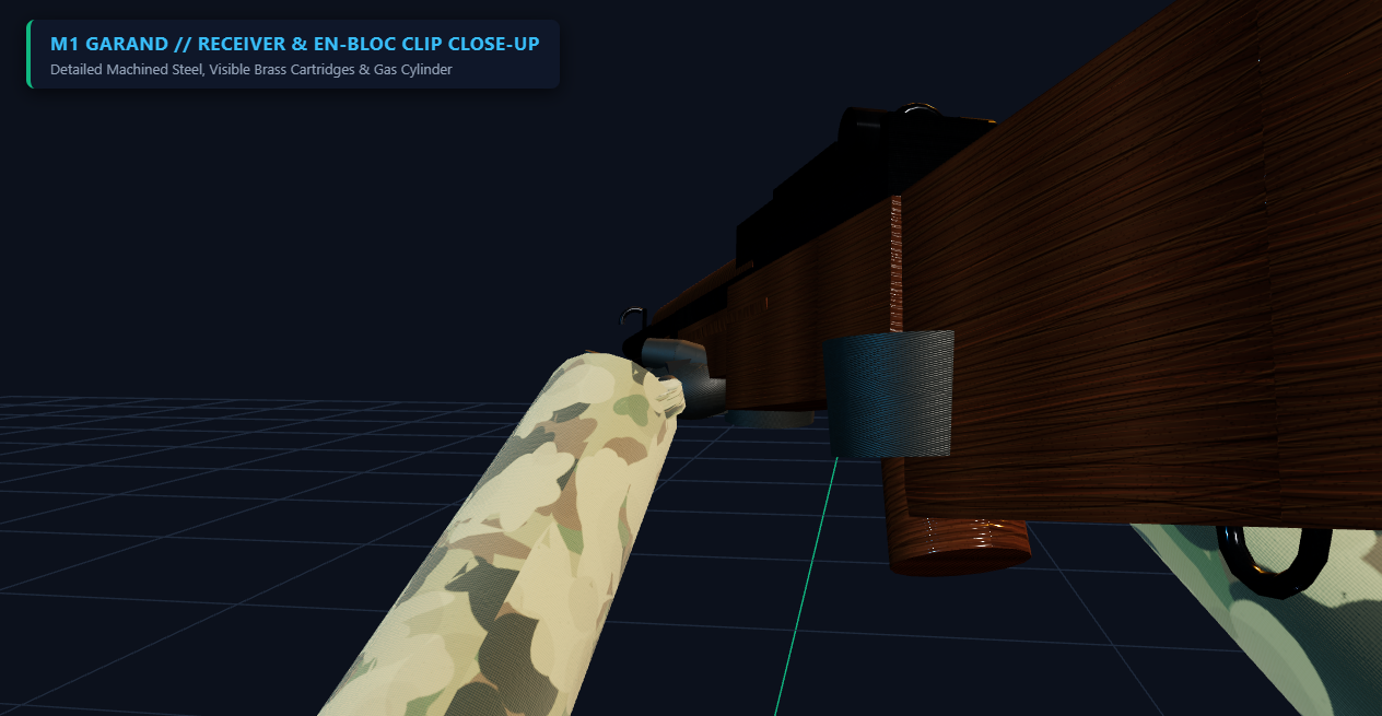 M1 Garand PBR 3D Model